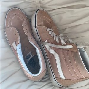 Rose high top skater vans